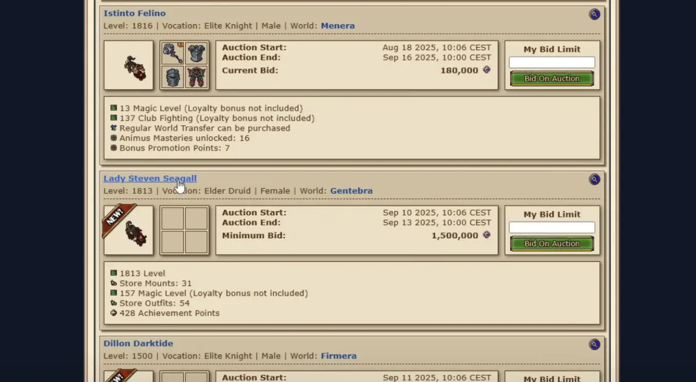 Notícias de MMORPG